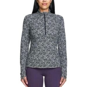 Spyder Active Women's Half Zip Fleece Pullover Jacket Size Large Outdoor Sweater